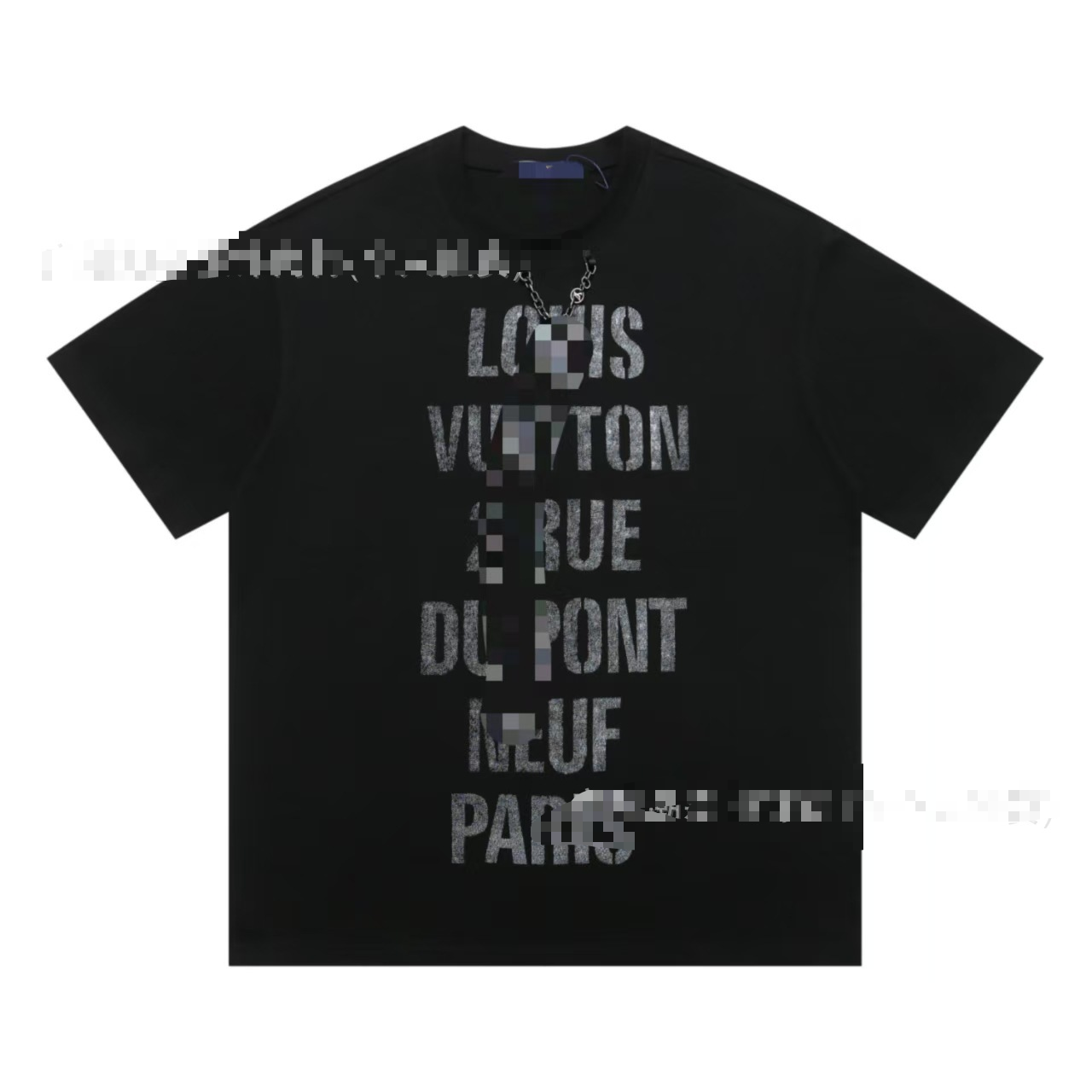 short-sleeved trendy brand foreign trade European-style donkey brand round-neck loose T-shirt