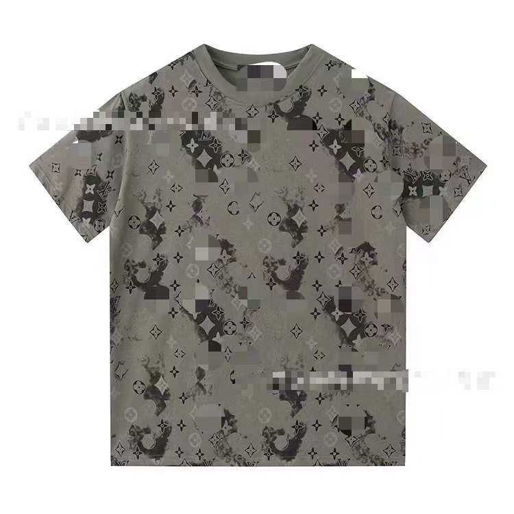 short-sleeved trendy brand foreign trade European-style donkey brand round-neck loose T-shirt