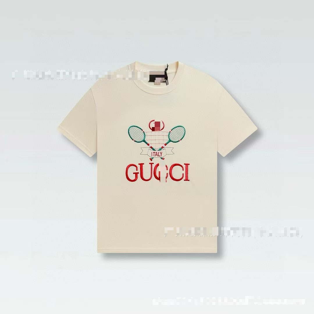 Digital printed cartoon pattern loose round neck short-sleeved T-shirt