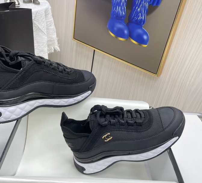 Small retro sports dad shoes simple thick bottom round toe lace-up sports shoes for women