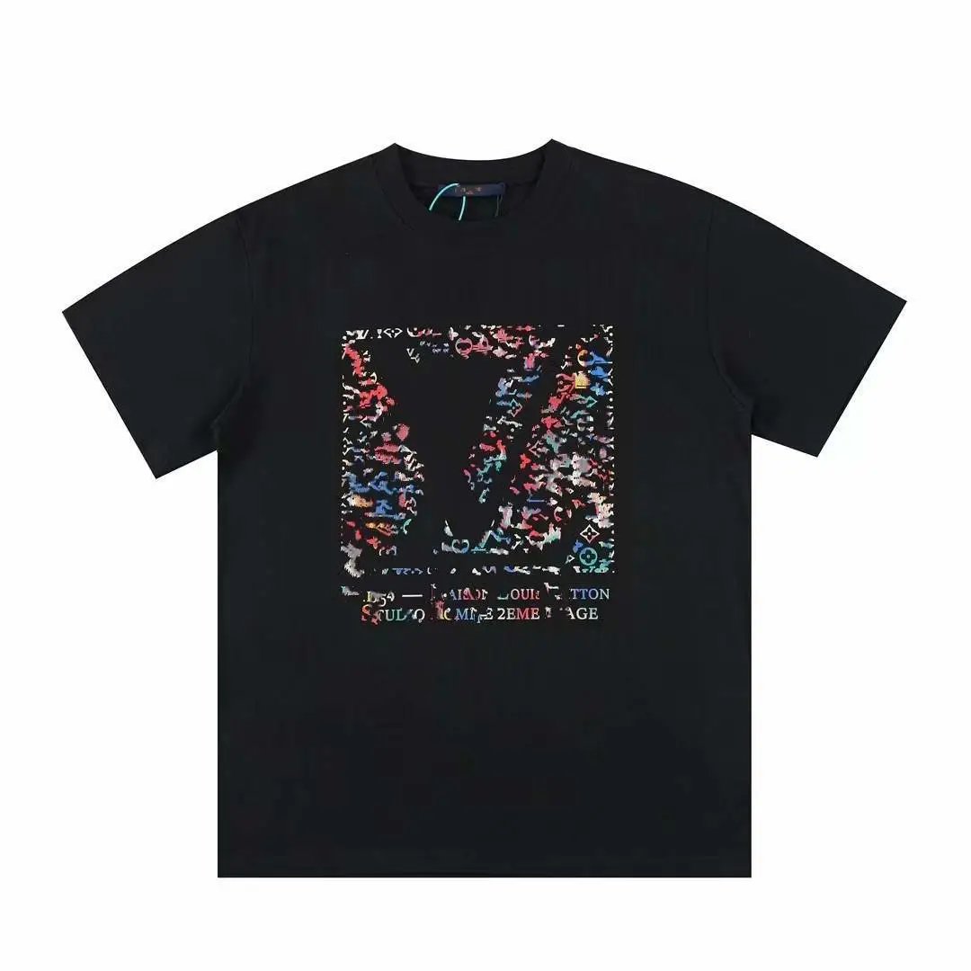 L Brand Short Sleeve 25 New Classic Logo Casual Loose Short Sleeve T-Shirt