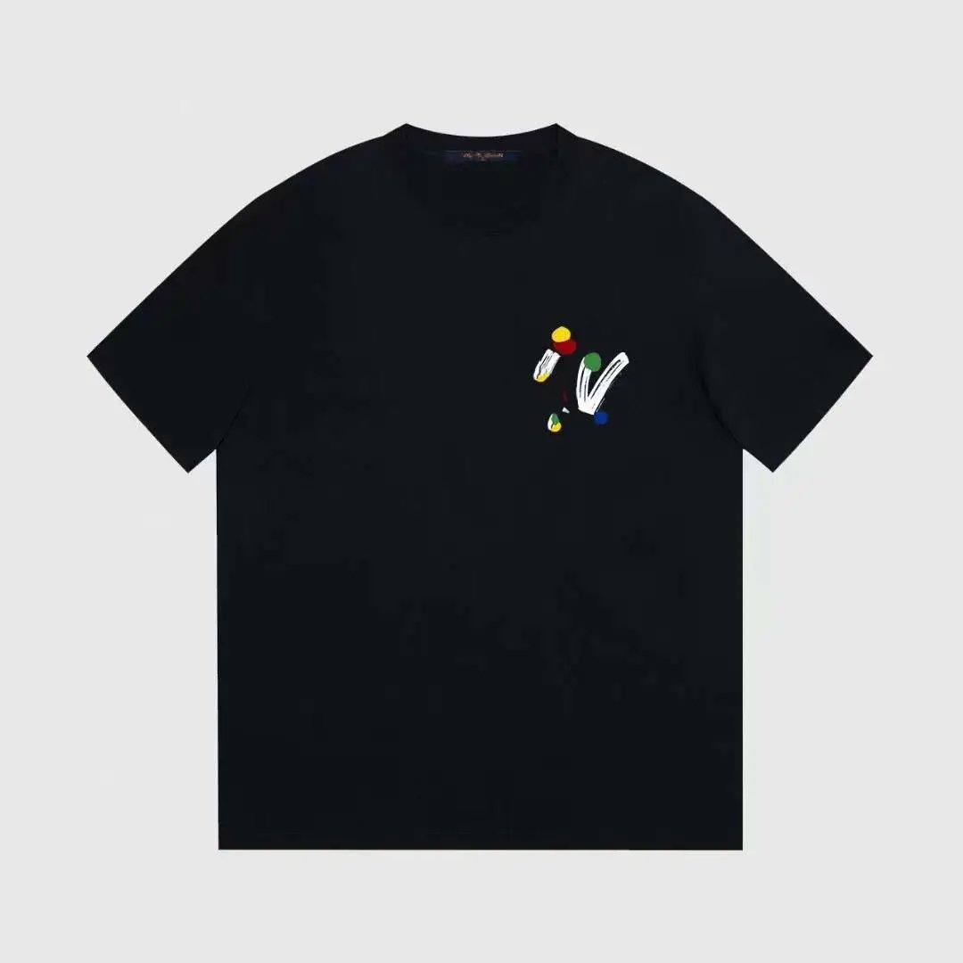 L Brand Short Sleeve 25 New Classic Logo Casual Loose Short Sleeve T-Shirt
