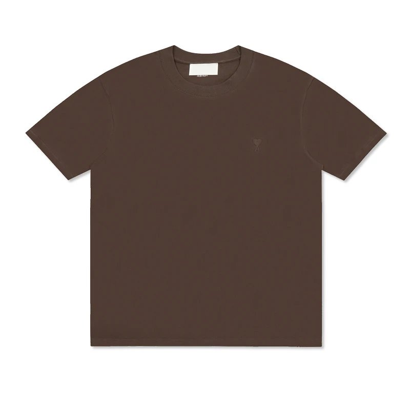 amiri Short Sleeve 25ss Small Heart Embroidery