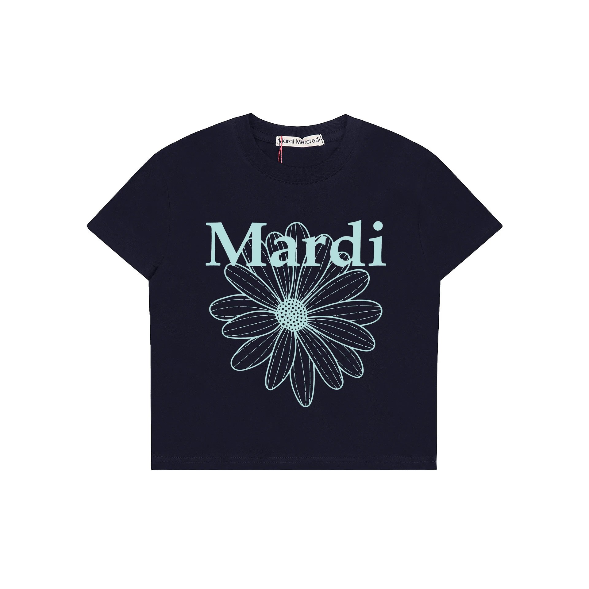 mardi Hot Girl Short Women's Daisy Print Short Sleeve