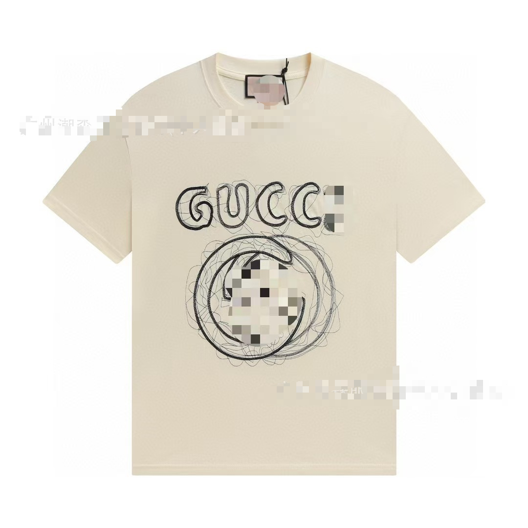 G brand's best-selling T-shirt, high version pure cotton short-sleeved