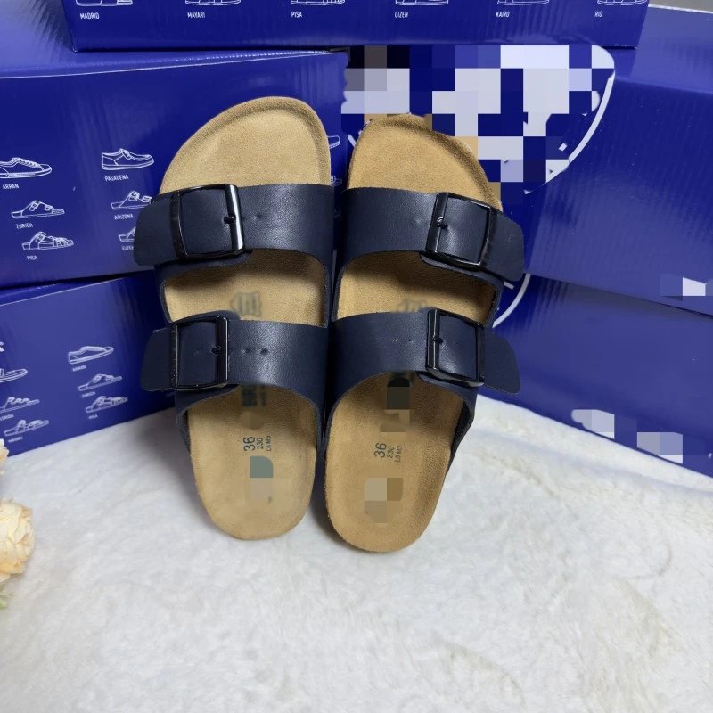 Birkenstock cork sole versatile open toe sandals for women