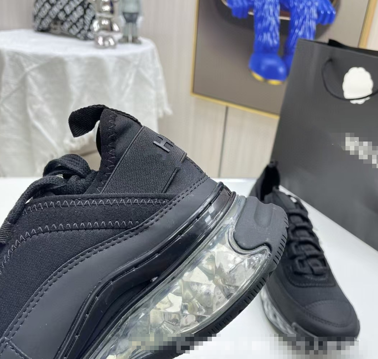 Women's Chanel style sneakers with thick soles, casual air cushions, versatile dad shoes