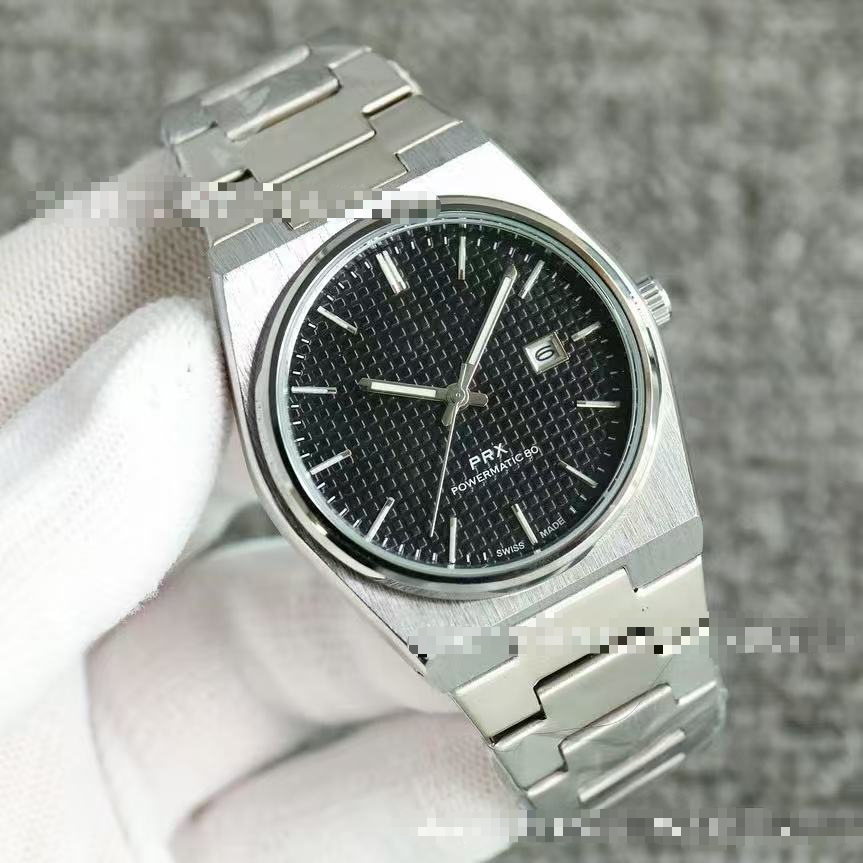 TISSOT PRX series steel strap men's watch
