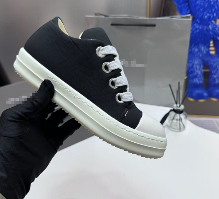 High-top canvas shoes genuine leather casual sports thick-soled lace-up sneakers trendy shoes