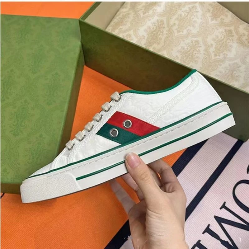 High-end G 1977 retro canvas shoes, old flower color matching sneakers, casual shoes
