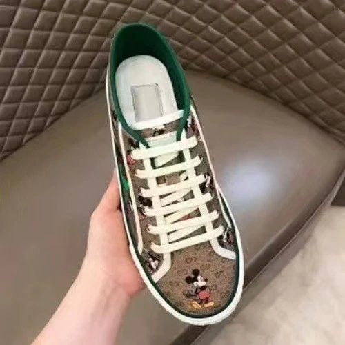 High-end G 1977 retro canvas shoes, old flower color matching sneakers, casual shoes