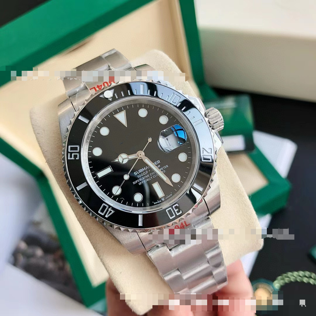 Green Submariner Men's Automatic Mechanical Watch Luminous Stainless Steel Ceramic Watch