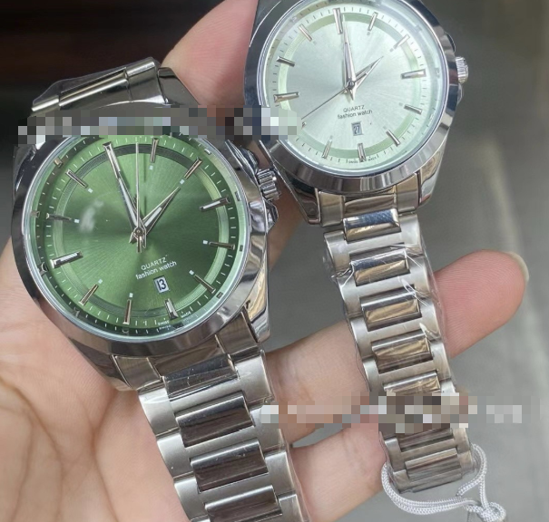 LOMGINES Fashionable Stainless Steel Couple Watch