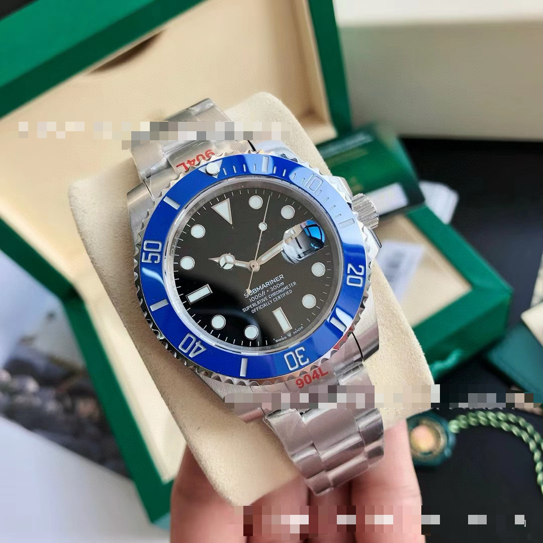 Green Submariner Men's Automatic Mechanical Watch Luminous Stainless Steel Ceramic Watch