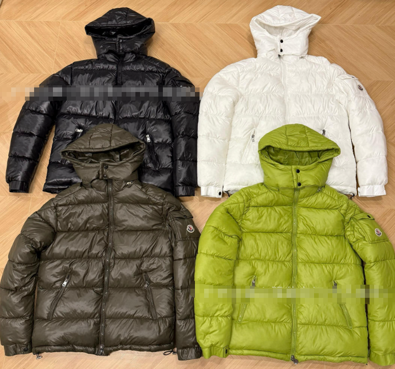 Monclar Classic men's and women's cotton-padded jacket with hood and detachable hood-P