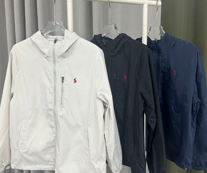 PRL Pony outdoor windbreaker unisex jacket thin windproof hooded jacket