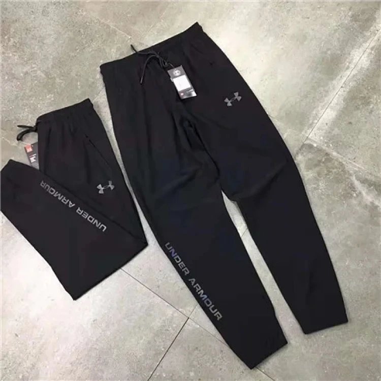 2024 New Summer Casual Quick-Dry Men's Nine-Tenths Trousers 70D Nylon Four-Way Stretch 90830 L-5XL
