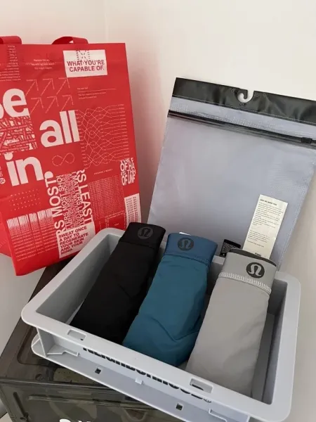 Lululemon Align Underwear Black, Teal, and Gray - 17