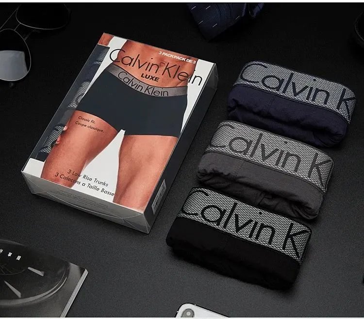 Officially on sale, CK Men's Modal Cotton Boxer Briefs, Pack of 3