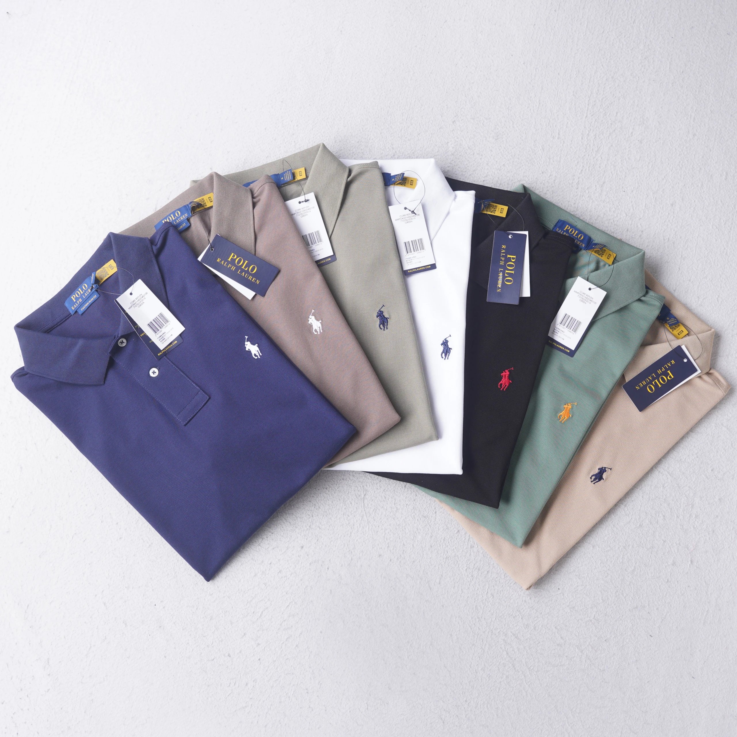 RL Men's Pony Logo Pique Polo