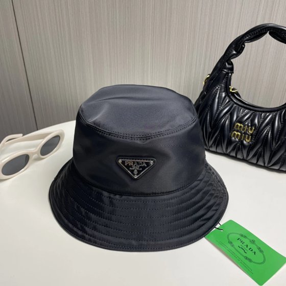 *Top Quality * Comes with Original Box * Classic Black P Pen Hat Casual Fashion Street Trendy Fisherman's Hat
