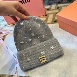 thumbnail for 新款M秋冬无檐小帽冬帽冷帽