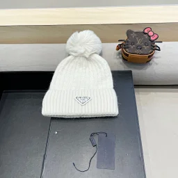 thumbnail for *Top Quality* With Original Box * New P Autumn Winter Beanie Winter Hat Cold Cap