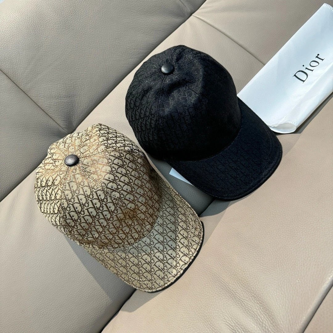 *Top Quality * Original Box * Full Print Small D Baseball Hat Fisherman's Hat Casual Fashion Street Trendy Hat