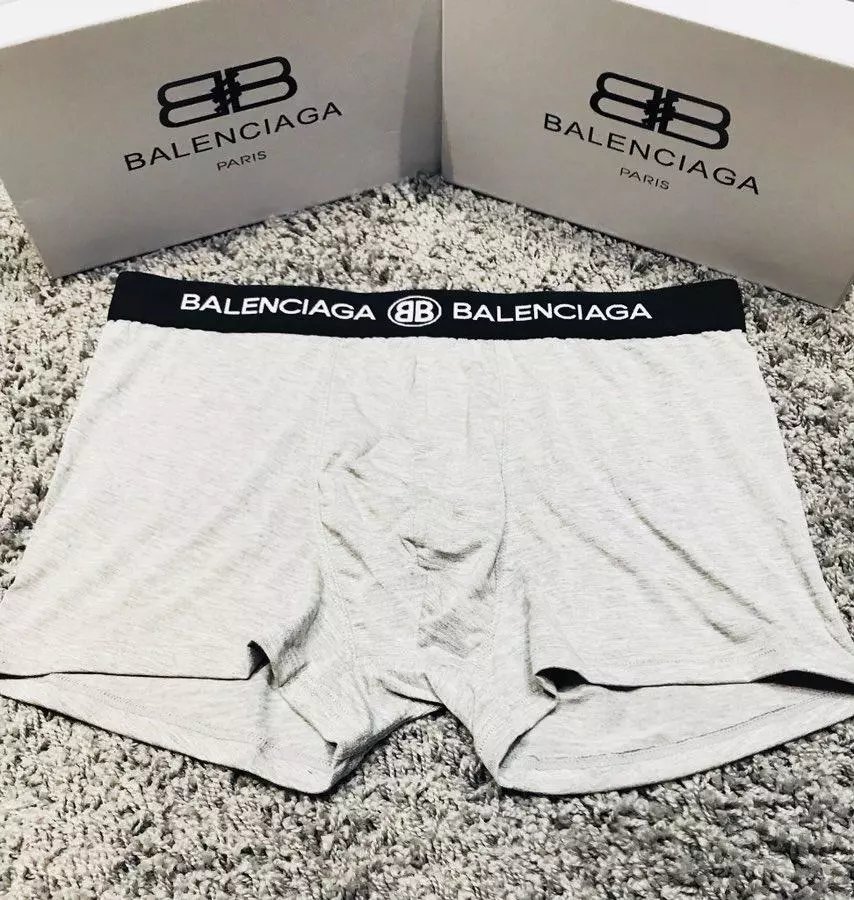 Balenciaga Underwear Logo Waistband Boxer Briefs image 3