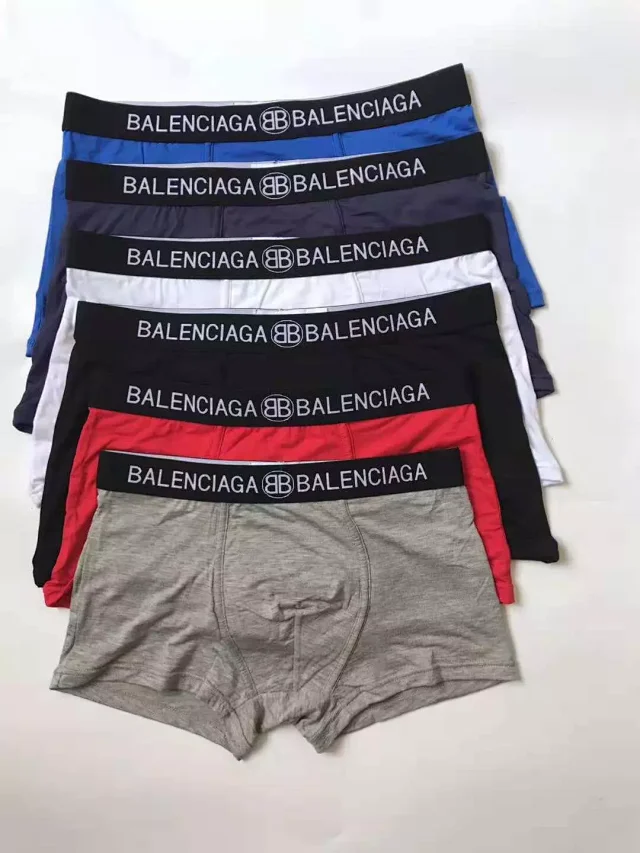 Balenciaga Underwear Logo Waistband Boxer Briefs product detail image 2