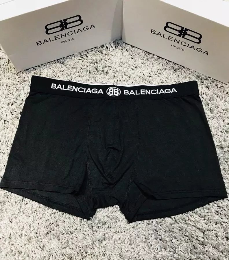 Balenciaga Underwear Logo Waistband Boxer Briefs image 10