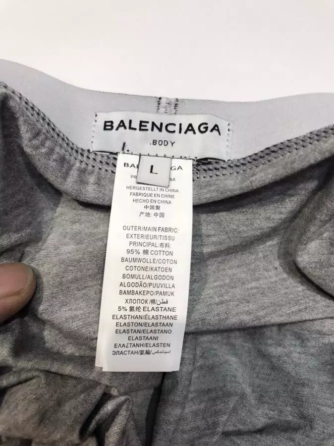 Balenciaga Underwear Logo Waistband Boxer Briefs image 6