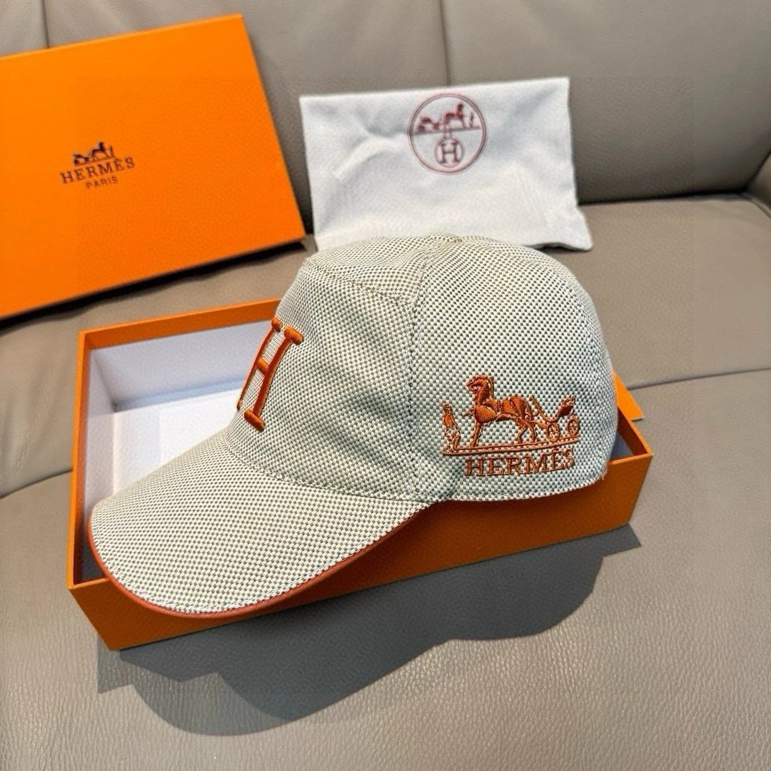 Hermes H Logo Cap - 17/28