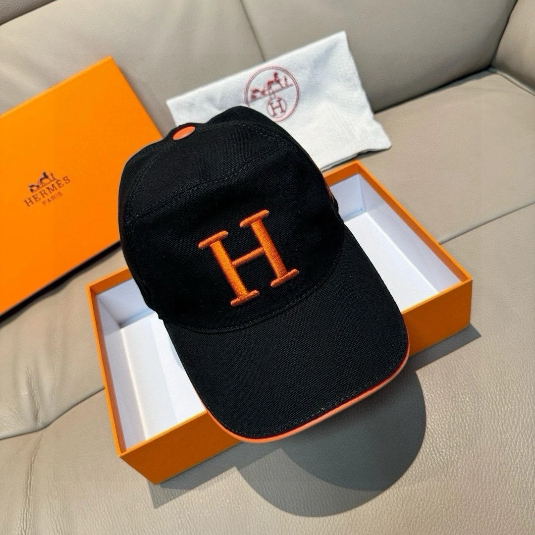 Hermes H Logo Cap