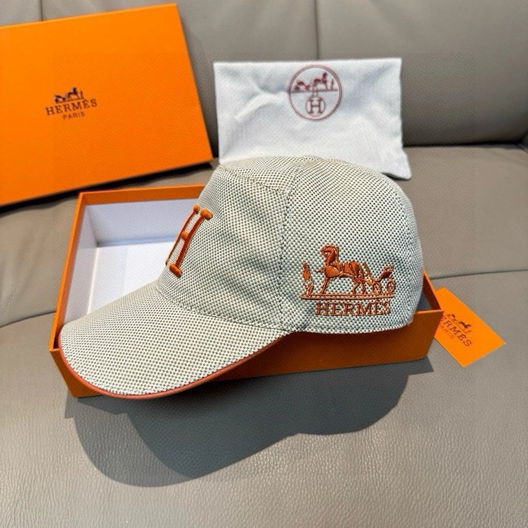 Hermes H Logo Cap - 19/28