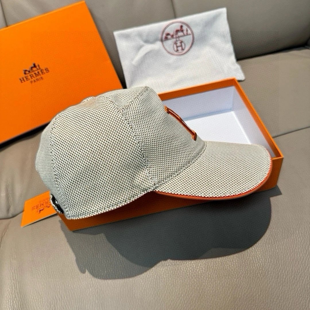 Hermes H Logo Cap - 7/28