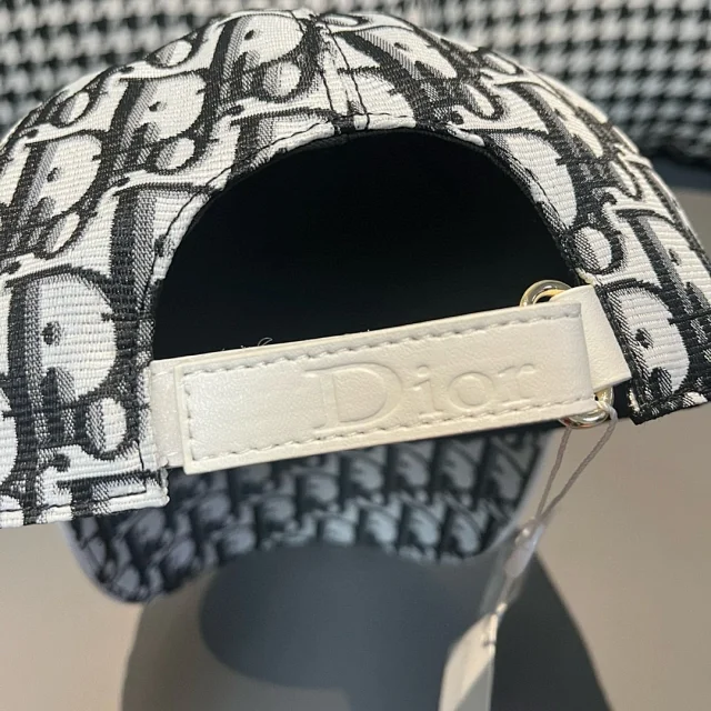Dior Hats Oblique Logo-Print Baseball Cap product detail image 17