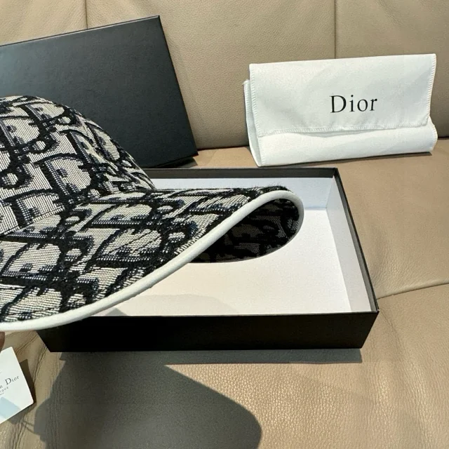 Dior Hats Oblique Logo-Print Baseball Cap product detail image 21