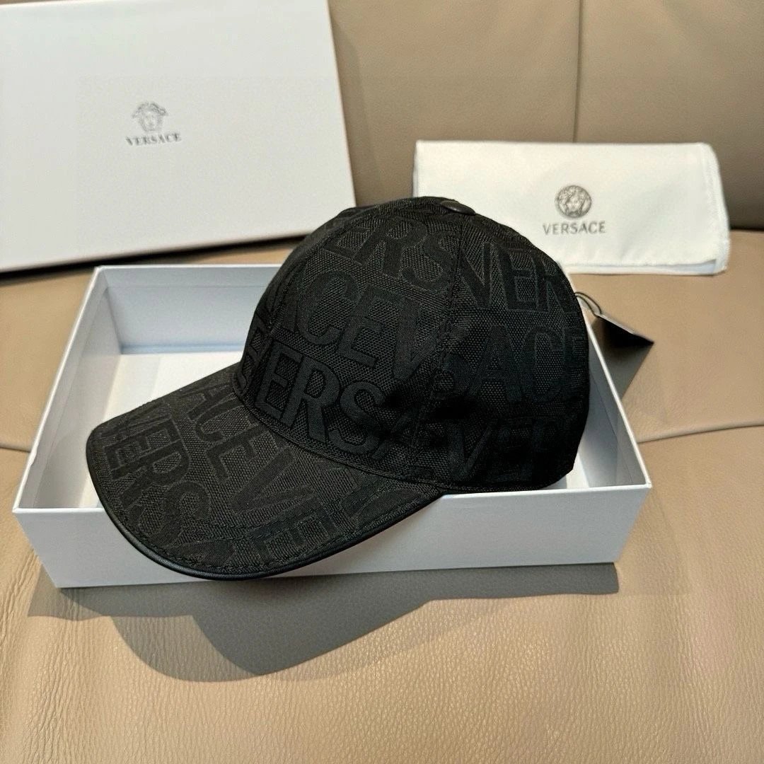 Versace Hats Allover Logo Baseball Cap image 2