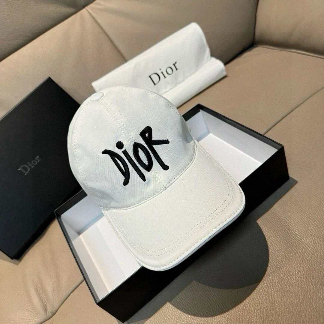 Dior Shawn Stussy Cap White