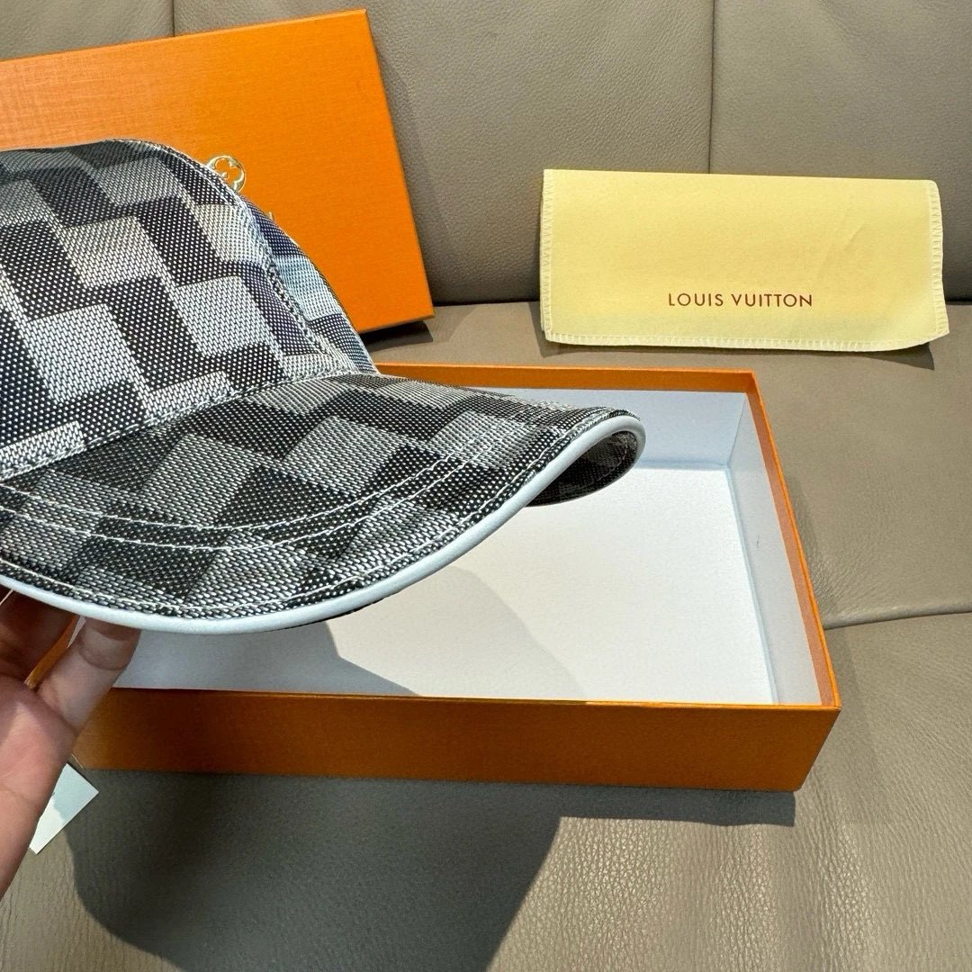 Louis Vuitton Hats Damier Check Baseball Cap image 13