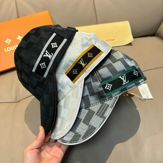 Louis Vuitton Hats Damier Check Baseball Cap product detail image 13