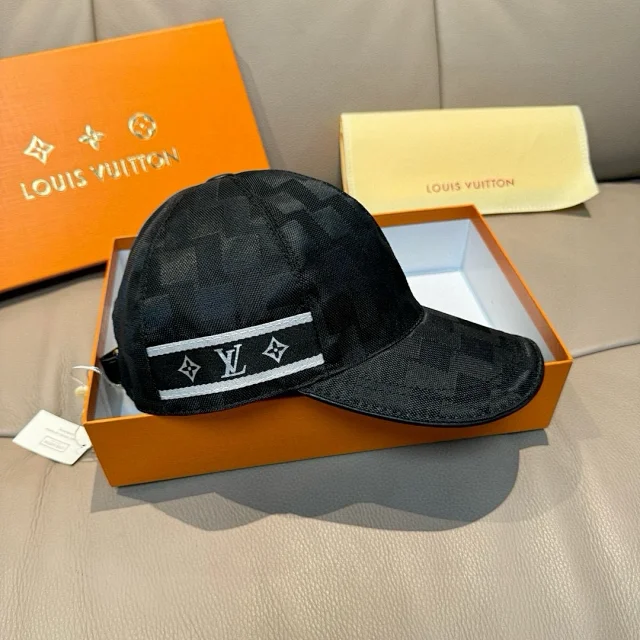 Louis Vuitton Hats Damier Check Baseball Cap product detail image 7