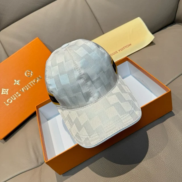 Louis Vuitton Hats Damier Check Baseball Cap product detail image 15