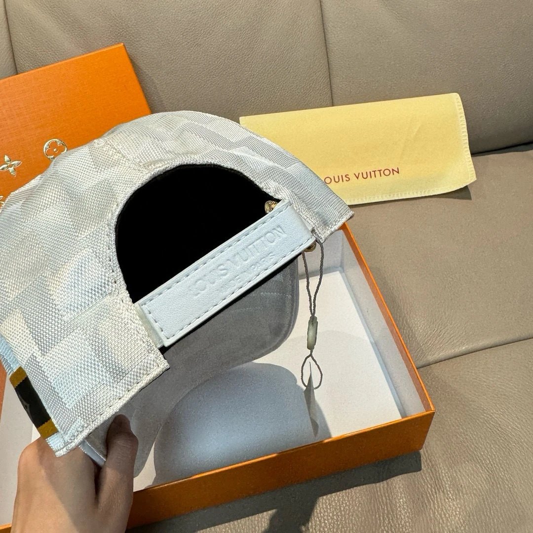 Louis Vuitton Hats Damier Check Baseball Cap image 8