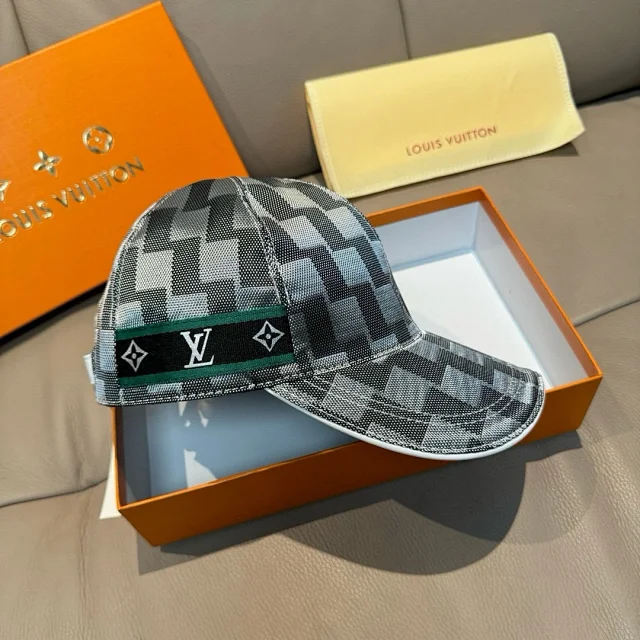 Louis Vuitton Hats Damier Check Baseball Cap product detail image 24