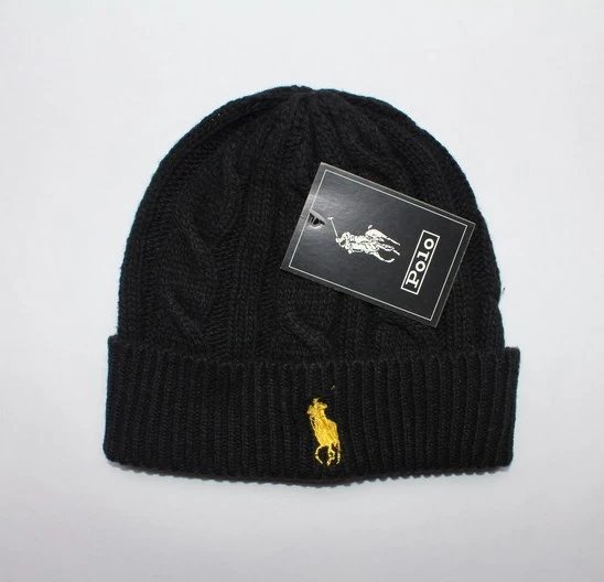 041 # Black Embroidered Yellow Horse