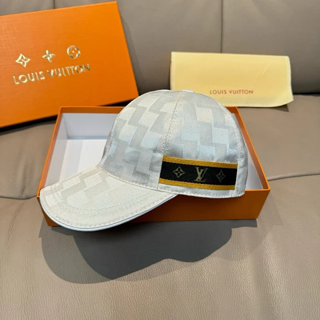 Louis Vuitton Hats Damier Check Baseball Cap product detail image 14