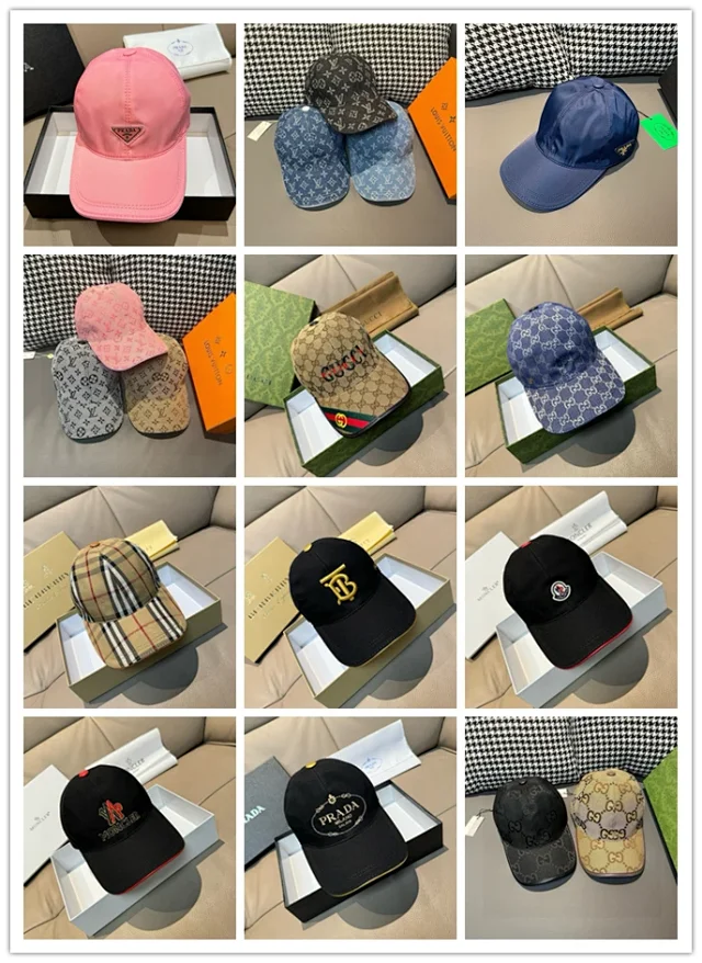 Louis Vuitton Hats Damier Check Baseball Cap product detail image 2