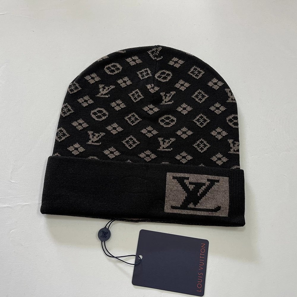 Louis Vuitton Hats Monogram knit beanie image 8